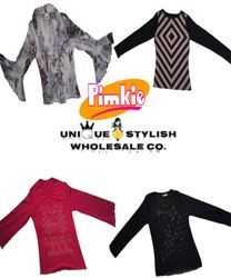 Y2K Colourful Mesh Tops