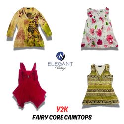 Top Cami Fairy Core Y2K - 12 pezzi - EV0552