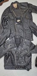 Mens vintage biker leather jackets