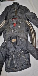 Mens vintage motorbike leather jackets