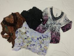 IQ0256 Y2K Tops de Estilo Italiano - 10 Piezas