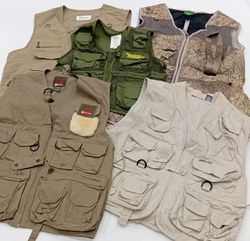 ZH0317 Gilet da Caccia Non Etichettati - 11 Pz