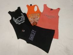 CR4503 Harley Davidson Damen bedruckte Tanktops