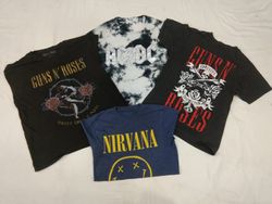 CR4505 Vintage Mix Musik T-Shirts 25 Stück