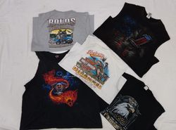 CR4507 Vintage Harley Davidson Tanktops 15 Stück
