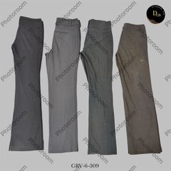 Pantalones Poliéster Grises Y2K | Streetwear Elega..