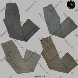Pantalones de poliéster Classic Check Y2K | Estilo..