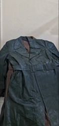 Mens vintage treanch/coat leather