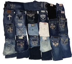 MISS Me True Religion Rock Revival Mezcla de Paque..