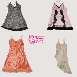 Vestidos Deslizantes Y2K Mezcla
