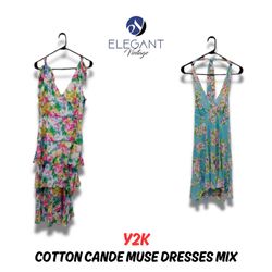 Vestidos Muse de Algodão-Doce Y2K Mix - 10 PCS - E..