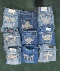 Y2K Unbranded Fleared Ladish Jeans
