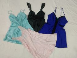 IQ0259 Y2K Soft Girl Era Slip Dresses -
08 Pieces