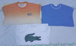 T-shirts à col rond Lacoste