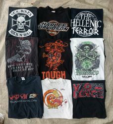 musique et t-shirt vintage