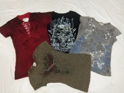 IQ0270 Y2K Grunge Retro Style Baby Tees
- 15 Piece..
