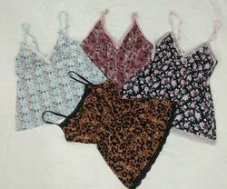 IQ0271 Y2K Floral Cami Tops
- 08 Pieces
