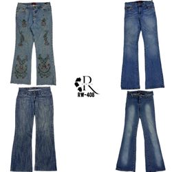 Y2K Unique Mix Denim Jeans (RW-408)