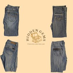 Y2K Unbranded Bootcut-Jeans (RP-001)