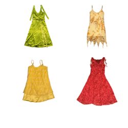 Y2k Pastel Summer Dresses
