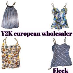 Y2K Cami tops