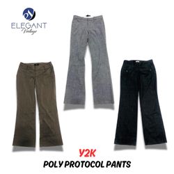 Y2K Poly Protocol Pants - EV0590