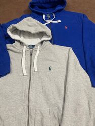 Branded Mix Polo Full Zipper Kapuzenpullis-----15 ..