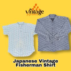 VPX34 Japanese Vintage Fisherman Shirts