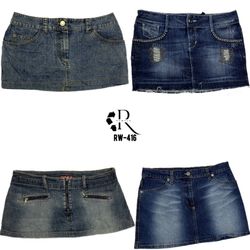 Saia Jeans Mini Y2K IT Girl (RW-416)