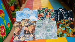 Camicie a manica lunga in rayon (40 pezzi) NN-07