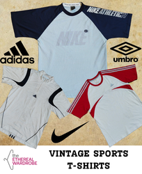 Camisetas deportivas vintage que incluyen Nike, Ad..