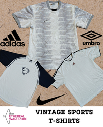 Camisetas deportivas vintage incluyendo Nike, Adid..
