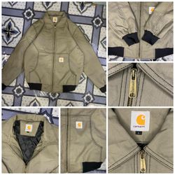 Veste carhartt de style retravaillé