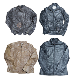 Veste en cuir pour femmes