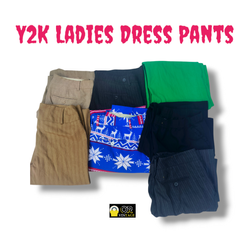 Y2K Anzughosen für Frauen – Eleganter retro Büro-z..