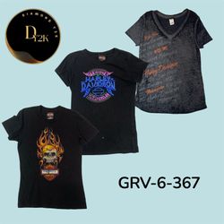 Harley Davidson T-Shirts – Vintage Biker Style (GR..