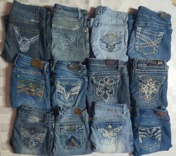 VIGOSS  AND OTHER MIX BRANDS JEANS (MD 1086)