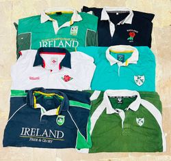 Mix vintage club rugby shirts