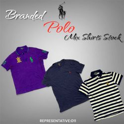 Branded Polo Mix Shirts (Polo/T-Shirts/Full Sleeve..