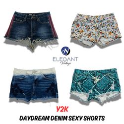 Y2k Daydream Denim Sexy Shorts  - EV0607