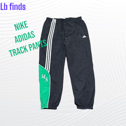 Nike adidas track pant