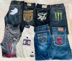 Hip Hop Jeans und Shorts