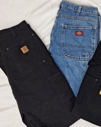 ZH0421 Carhartt / Dickies Pantalons de charpentier..
