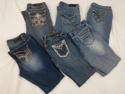 IQ0286 Jeans de l'ère Britney Y2K