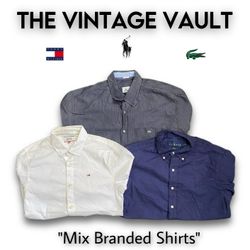 Polo Ralph Lauren Tommy and Lacoste Shirts