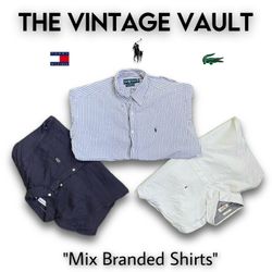 Polo Ralph Lauren Tommy and Lacoste Shirts