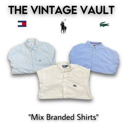Polo Ralph Lauren Tommy and Lacoste Shirts