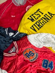 Nylon Varsity Jacke