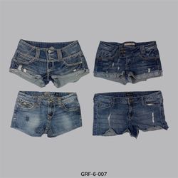 Y2K Mikro Mini | Ikonische Denim Baddie Shorts (GR..