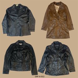 Y2K Leather Heat | Iconic Mix Jacket Drop (GRF-6-0..